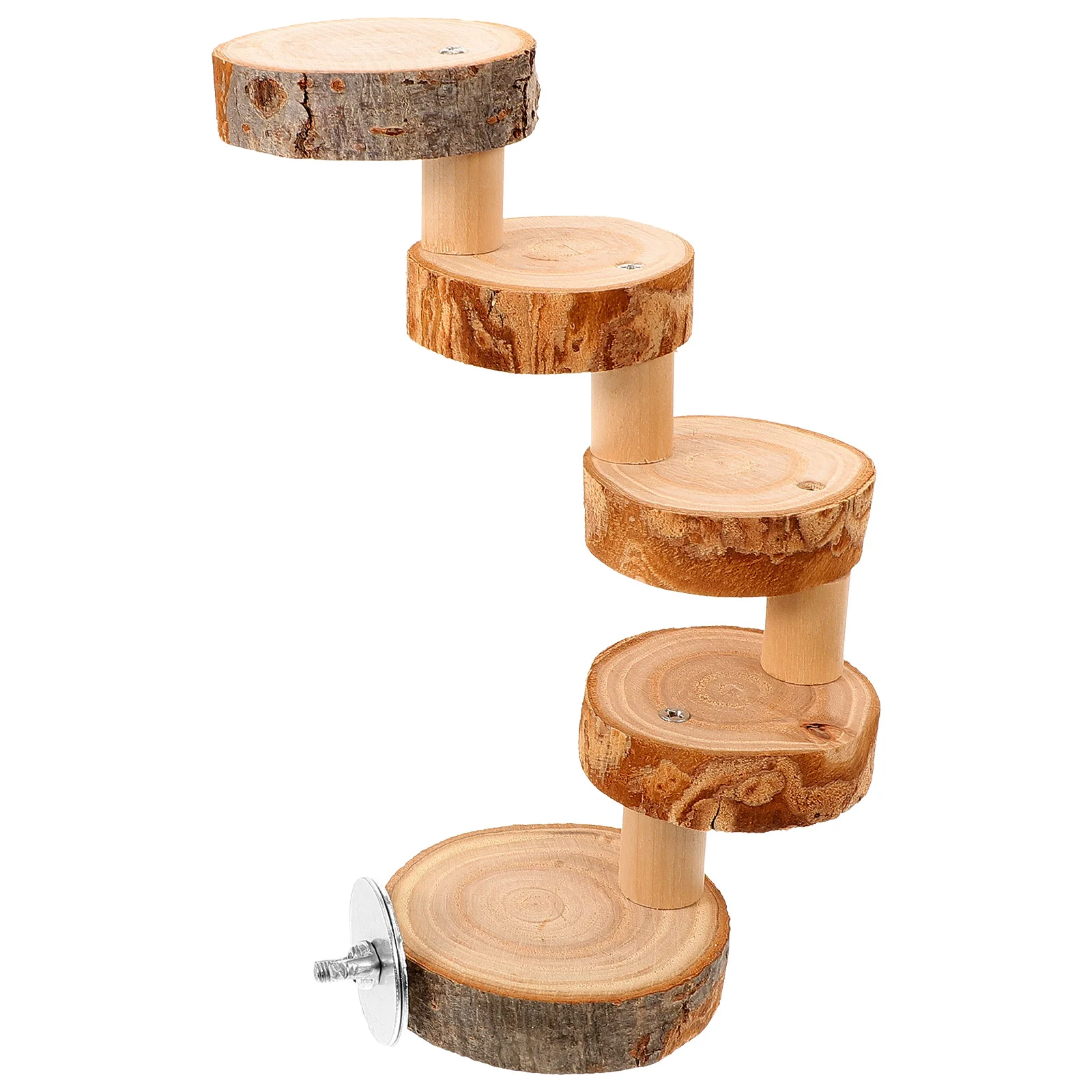 

Hamster Toy Hamsters Toys Climbing Household Small Animal Parrot Cage Accessories Wooden Ladder Plaything