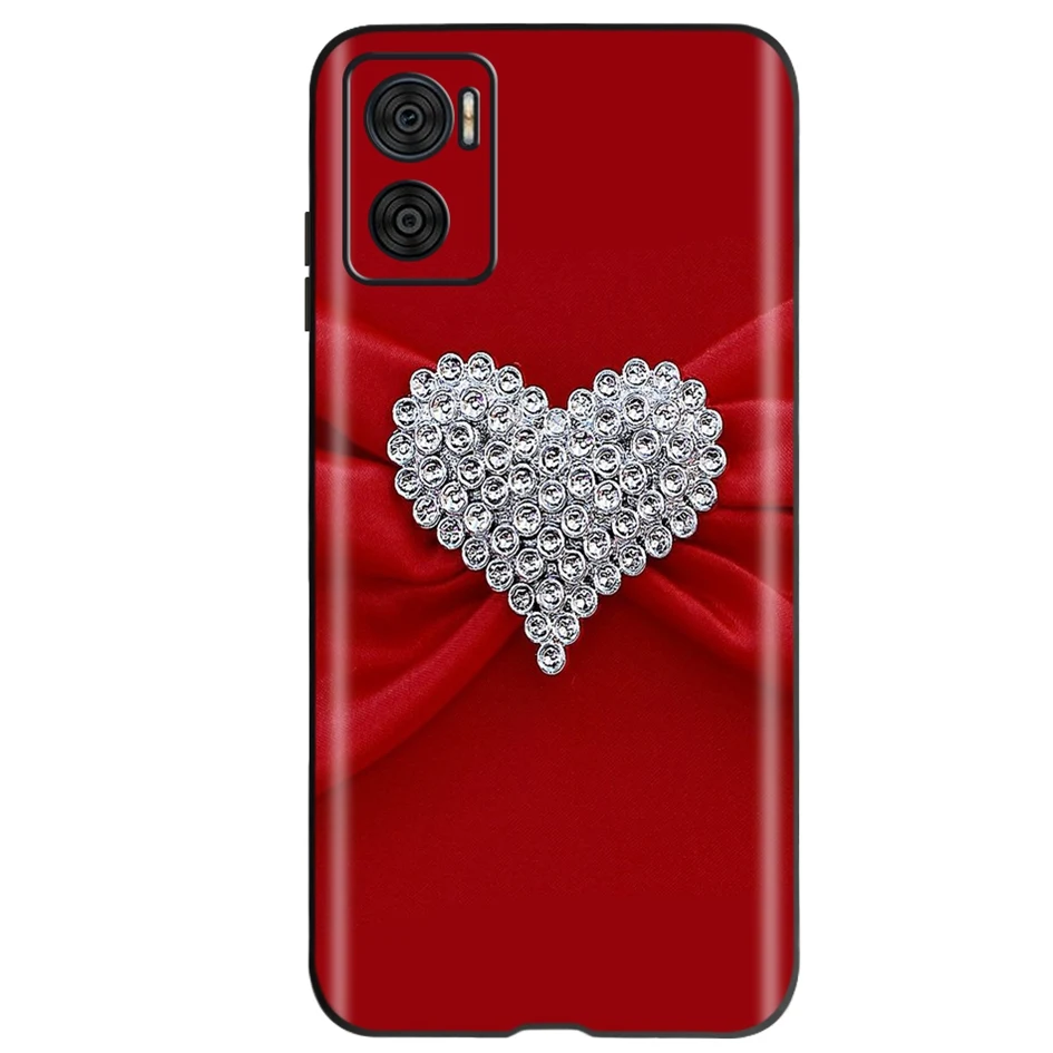 Sleek Black Silicone Soft Back Cover - Fashionable Protective Case