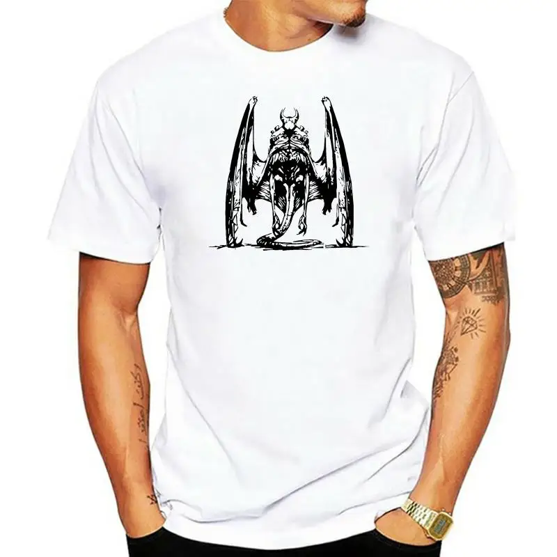 Camicie Da Notte H.P. Lovecraft Eldritch Horror Maglietta Da Uomo (Disponibile Per Donna) Bianca