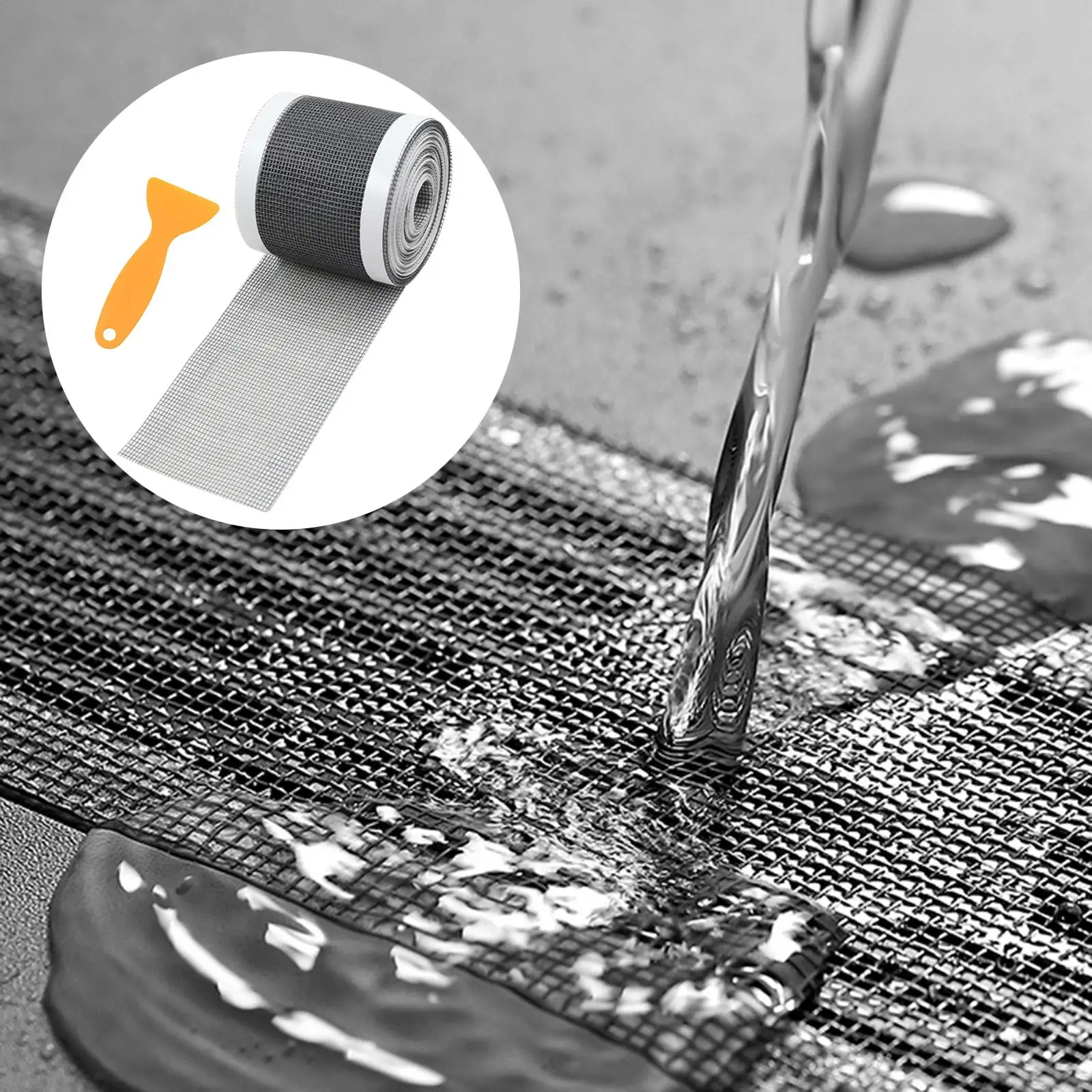 

Ловец волос, сетчатая наклейка, 10 м/рулон, коллектор для кухонной раковины, ванной