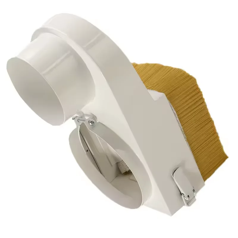 Scarpa Antipolvere CNC Per Router 3018 - ABS Trasparente, Con Spazzola Nylon, Diametro 42mm - Foto 4