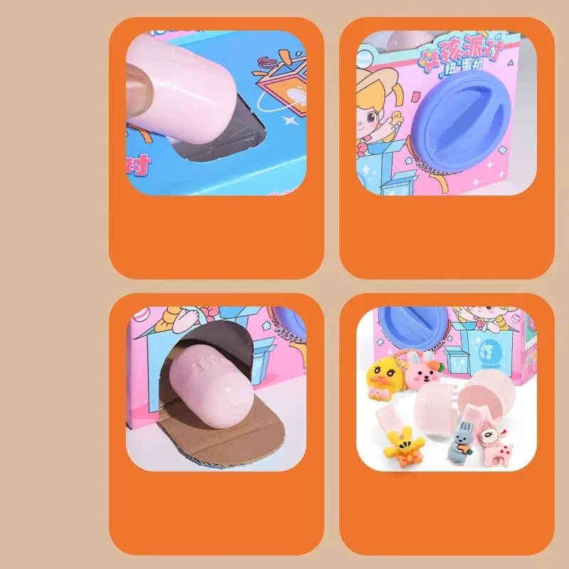 Children Fun Egg Twisting Machine Toys Claw Machine Capsule Surprise Gift Christmas Prize Dispenser Toy for Kids Doll Machine 3
