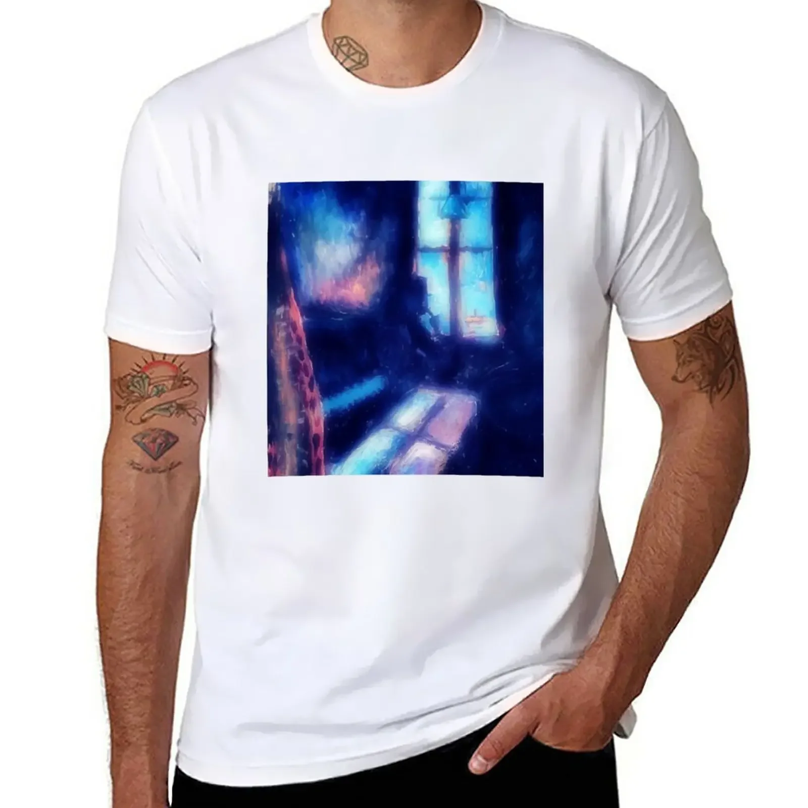 

Window gazer T-Shirt cute tops blanks clothes for men