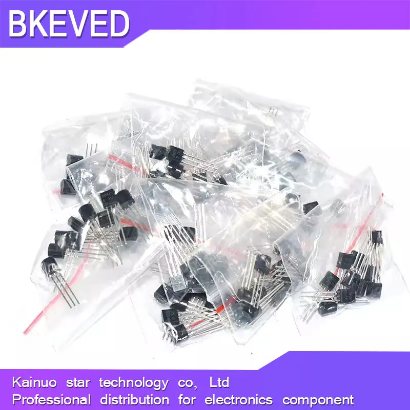 600 Pz 15 Valore X 40 Pz Transistor To-92 Kit Scatola Assortimento Transistor 2N2222 2N3904 2N3906 C945 S8050 S8550 S9014 S9013 9018