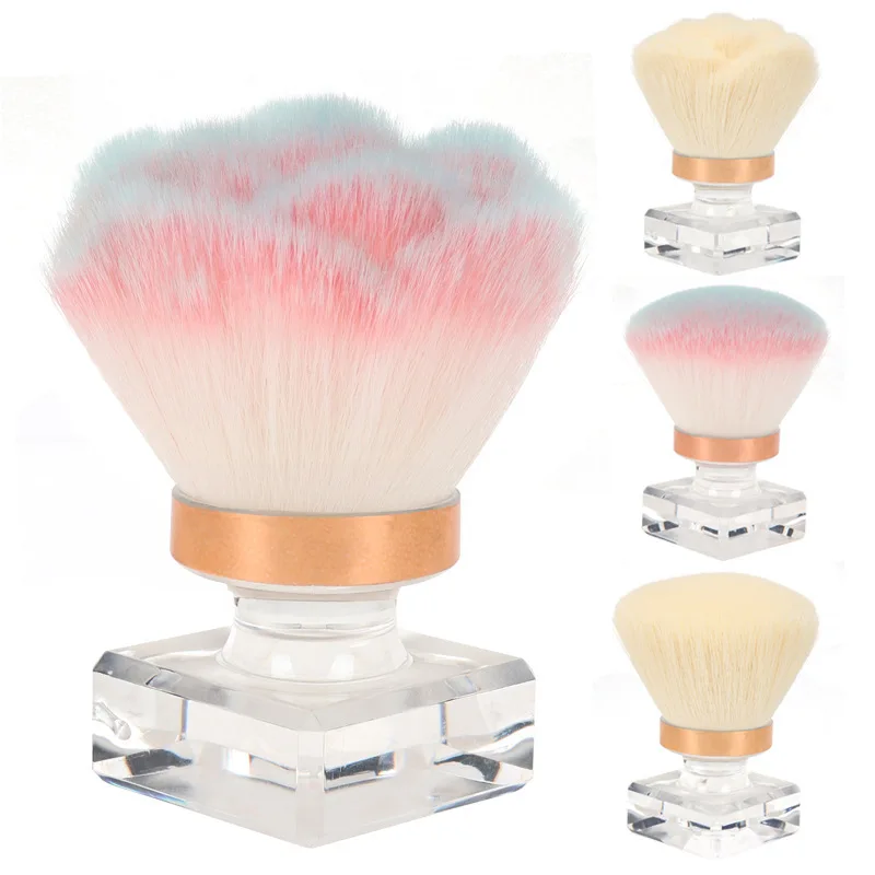 Nail Tool Dust-proof Brush Korean Fragrance Cleaning Powder Blusher Makeup Rose