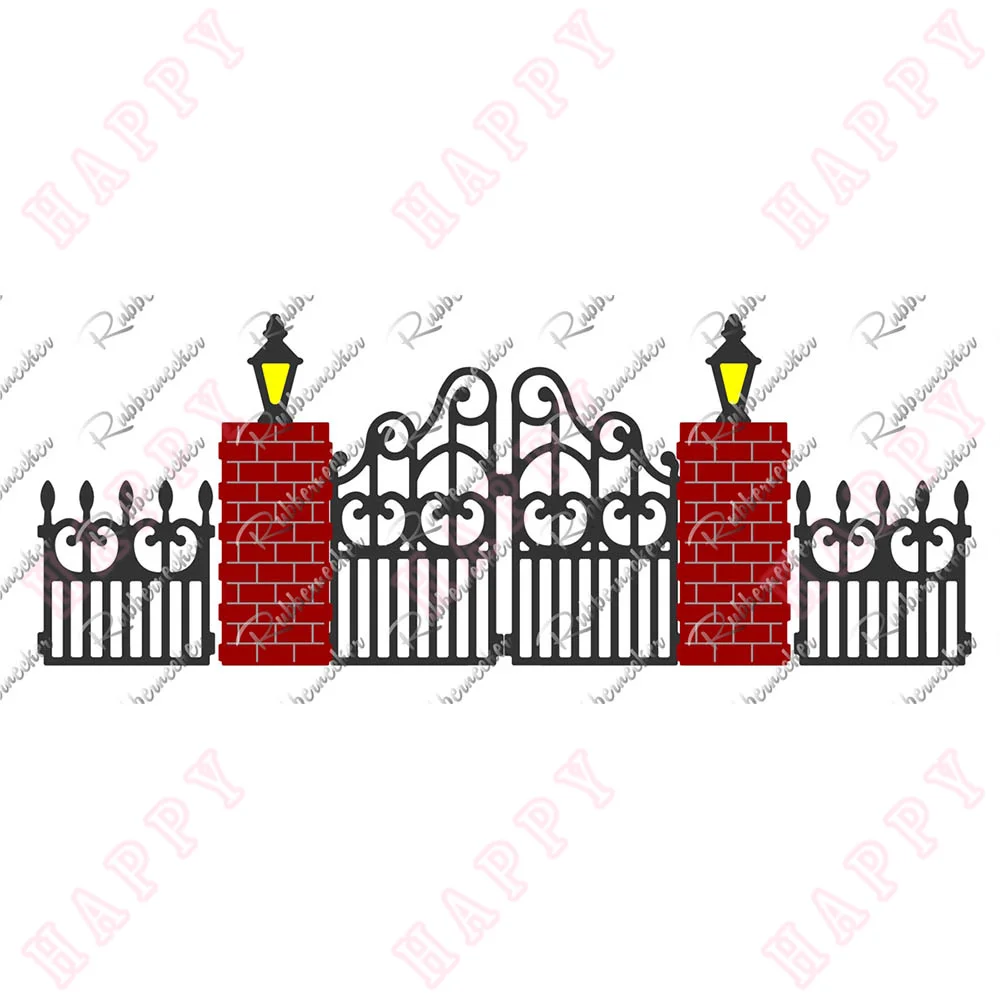 

Metal Cutting Dies Fancy Fence For New Scrapbook Mould Album Paper Craft Decoration Embossing Template DIY Greet Card Handmade