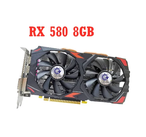 

C CCTING видеокарта RX 580 8 Гб AMD Radeon 256Bit 2048SP GDDR5 GPU RX580 8G графические карты без lhr 6g Майнинг гашифт 28