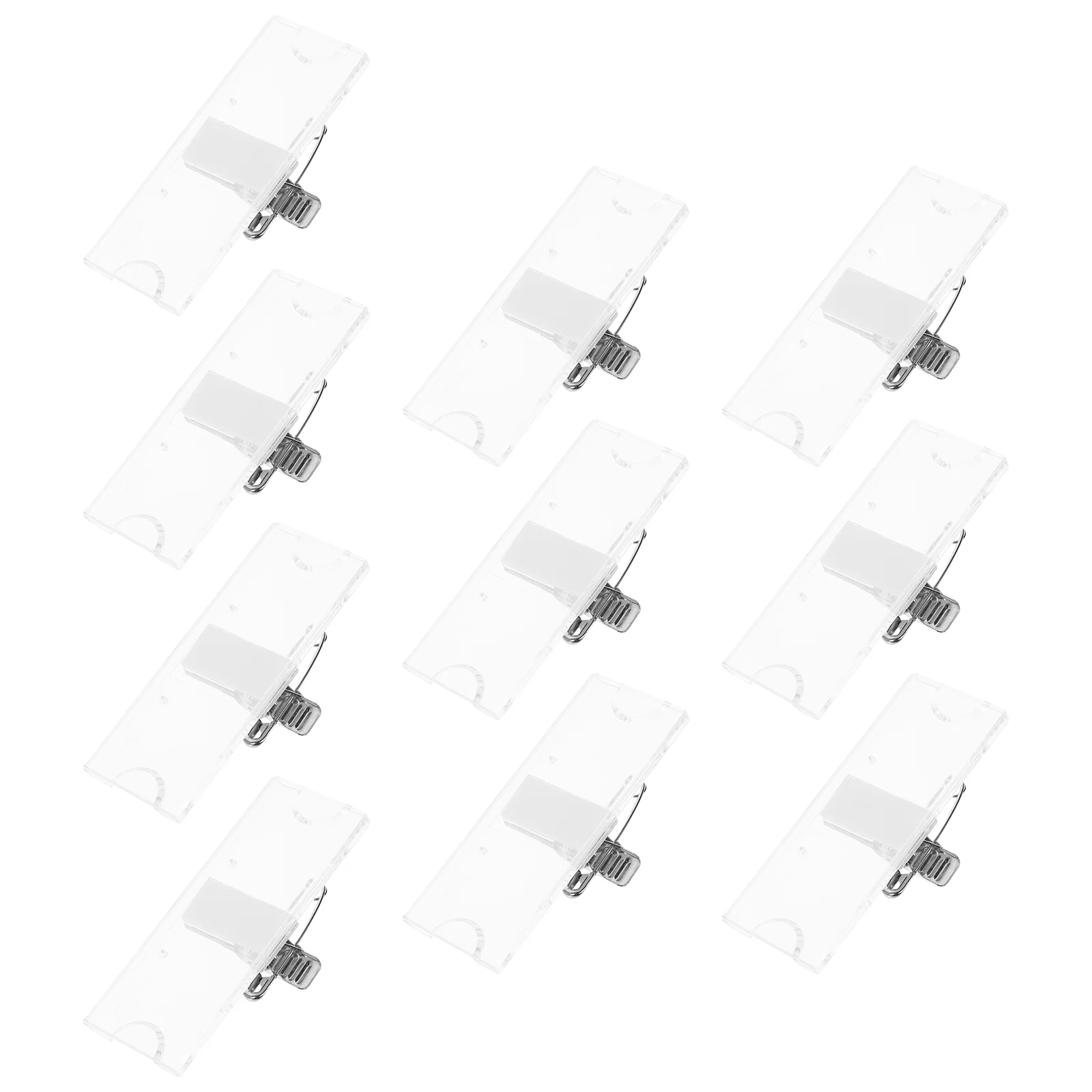 

10Pcs Students Labels Holders Name Badge Permission Cards Holders Id Badge Holders Cards Holders