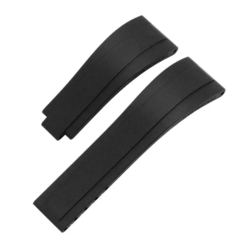 Premium Waterproof Silicone Rubber Watch Strap, Dust-Resistant Wristband Bracelet, 20mm/21mm