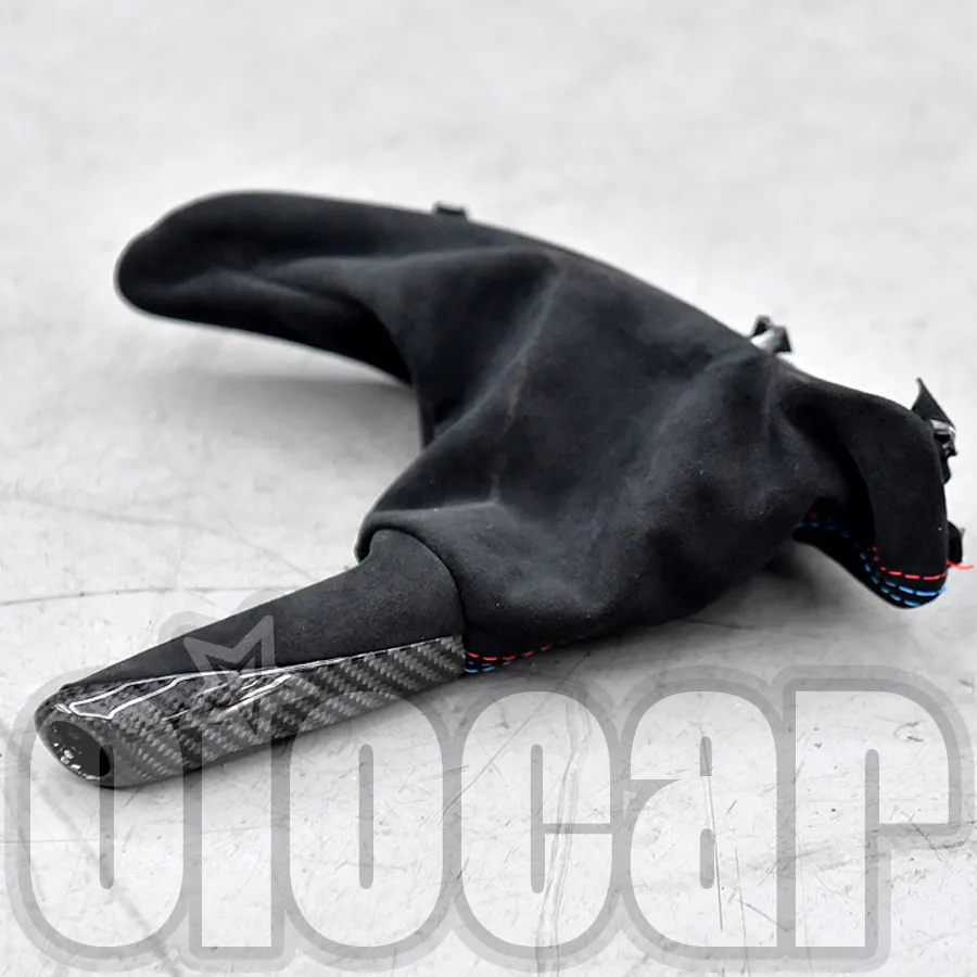 MP Style Carbon Brake Handle Handbrake E-brake With Boot for BMW F80 M3 F82 F83 M4 3Series F30 F31 4Series F32 F33 F36