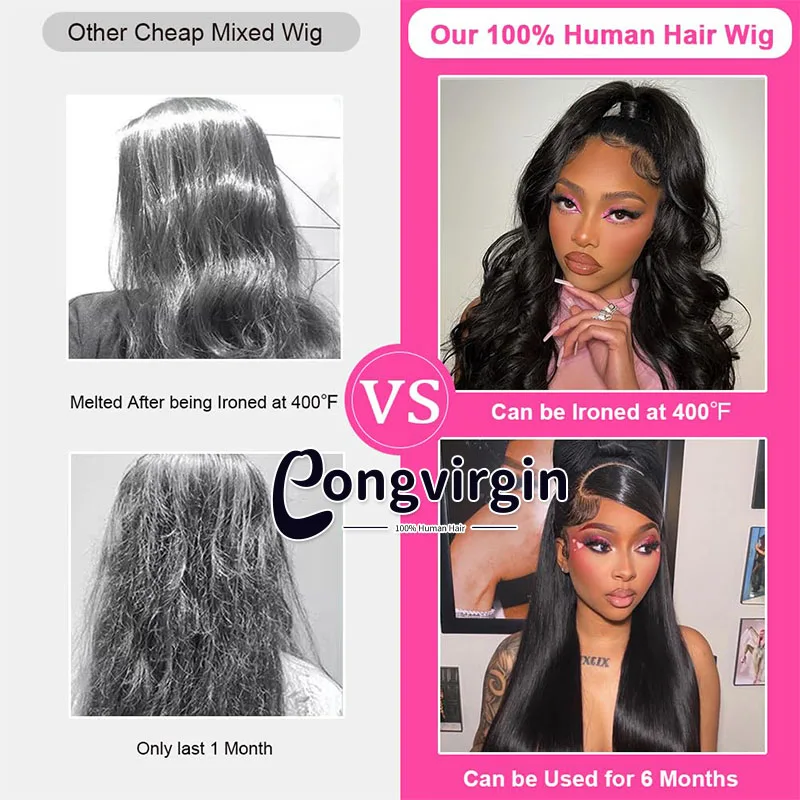 Human Hair Wig 360 Full Lace Frontal Wig Brazilian Bone Straight 13x4 13x6 Transparent Lace Front Human Hair Wigs For Black Women Pre Plucked
