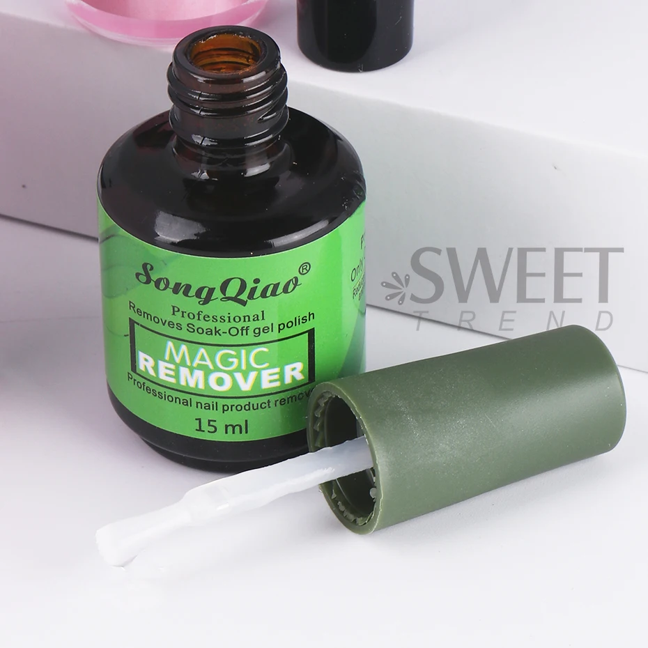 15ml Magic Remover Nail Gel Polish Remover UV Gel Polish Fast Remove Semi Permanent Varnish Polish Manicure Tools Nail Supplies