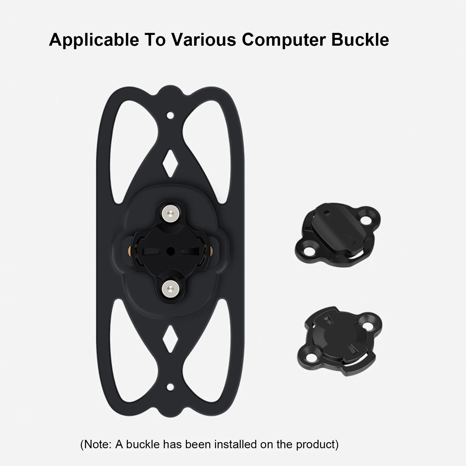 Enhanced Silicone Bike Phone Holder - Shockproof and Stable for Hands-Free Navigation