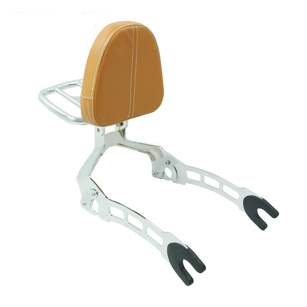 Motorcycle Detachable Rear Backrest Sissy Bar With Luggage Rack Pad For Indian Scout 2015- Scout Sixty ABS -