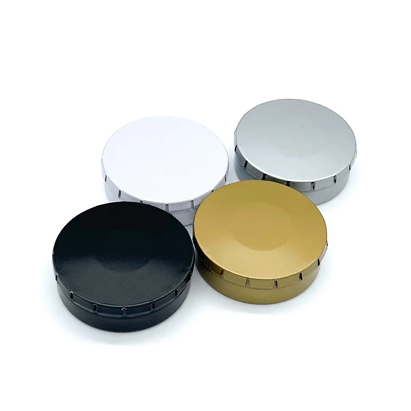 새로운 5PC 미니 탄성 Crackle 씹는 껌 보관 iRon 상자 작은 사탕 의학 알약 포장 상자 컨테이너 금속 수 주최자