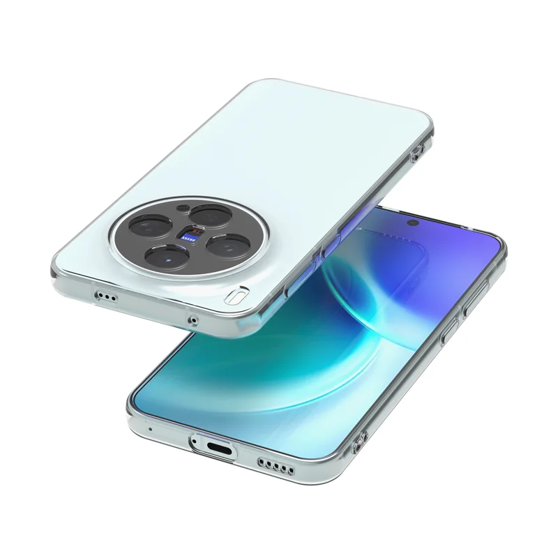 Ultra Thin Transparent TPU Soft Back Cover - Clear Bumper Case
