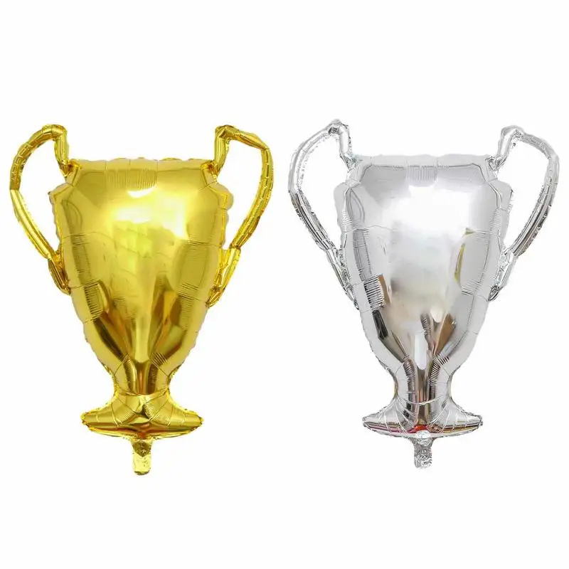 

50 упаковок воздушных шаров для чемпионата, автоматически запечатанный воздушный шар из майлара, многоразовые декоративные украшения для юбилея, дня рождения