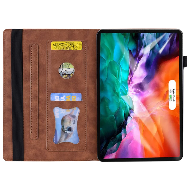 Luxury PU Leather Wallet Tablet Case - 8.8 Premium Edition