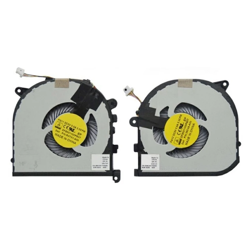 

Replacement CPU & GPU Cooling Fan for Dell 15 9550 5510 Top Quality