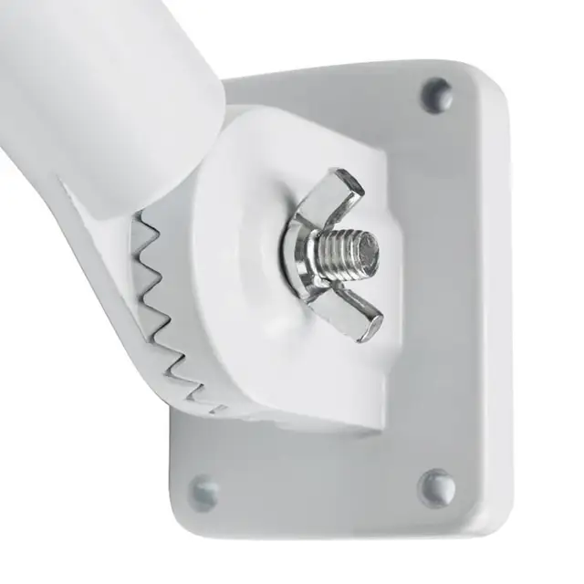 Supporto Pennone Regolabile In Alluminio - Staffa Per Bandiera Con Viti E Dadi - Foto 2