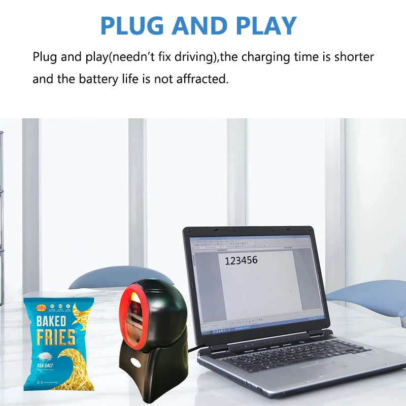2D QR Code Data Matrix Reader usb