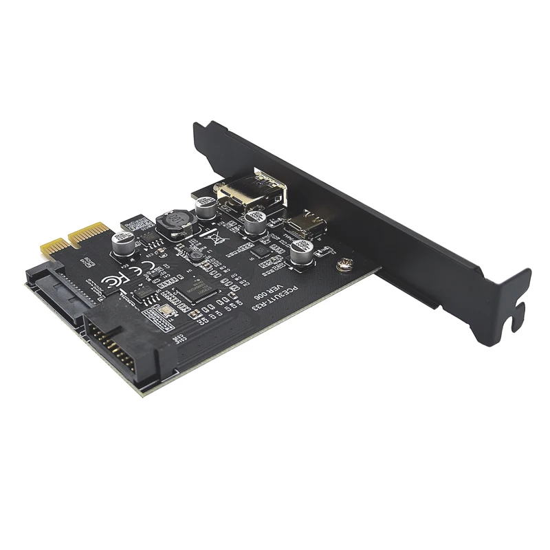 Add On USB 3.1 Type C PCIe Expansion Card for Desktop