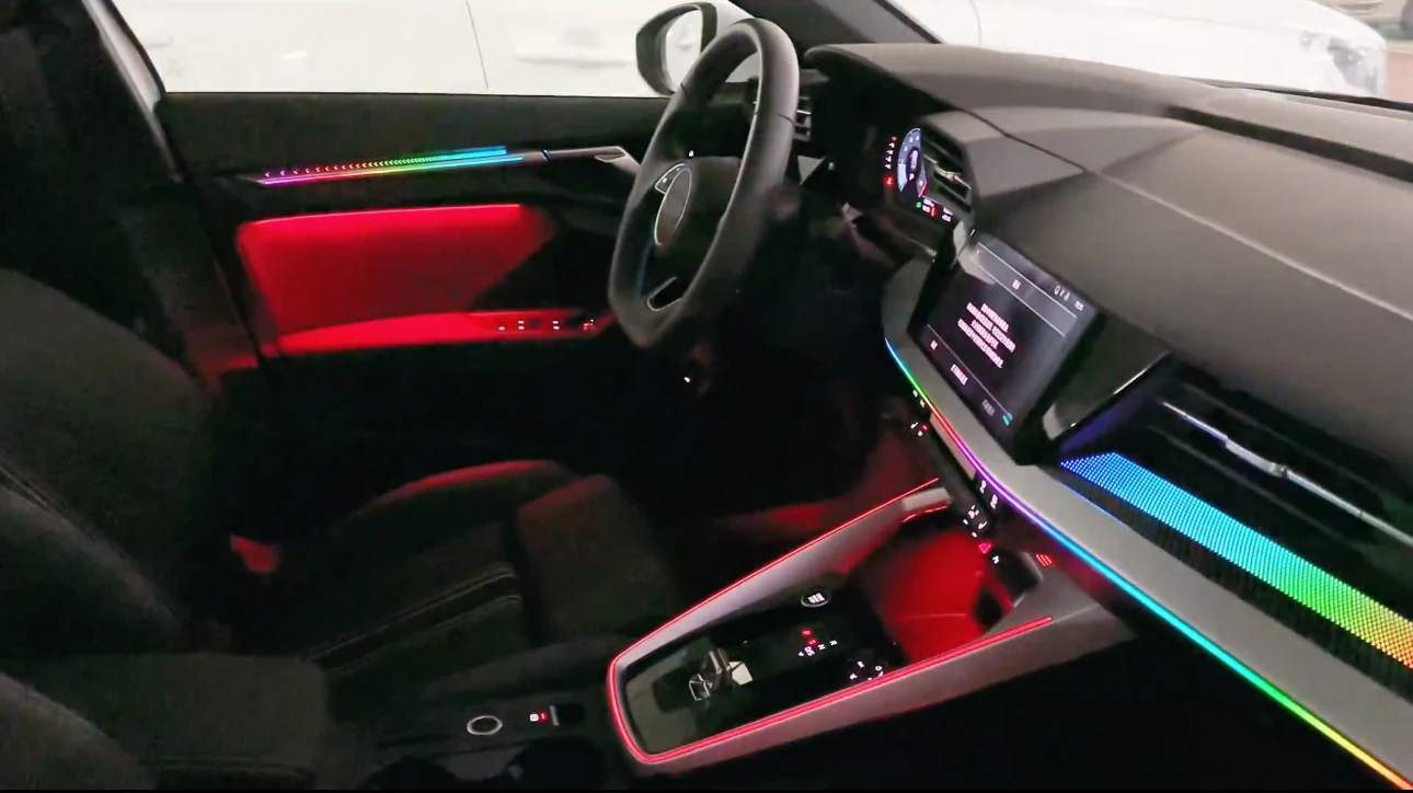 アウディ A3 2021 2022 2023 2024 2025用 インテリアLEDアンビエント