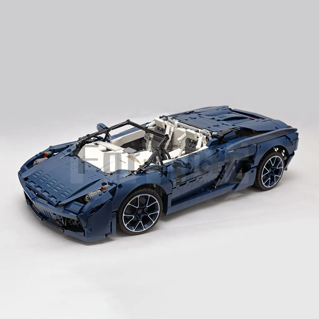 

MOC-31199 The PF Tribute A Convertible Supercar от Jeroen Ottens конструктор Sport RC электрическая игрушка модель для детей подарок