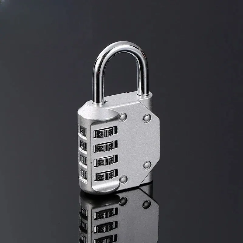 Door Lock Mini Cabinet Backpack Luggage Bag Student Dormitory 4 Digit Password Anti-theft