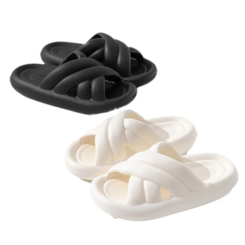 EVA Summer Women Fashion Cute Outdoor Non-Slip Rubber Slippers Indoor Soft Sole Couple Graffiti Sandals 5