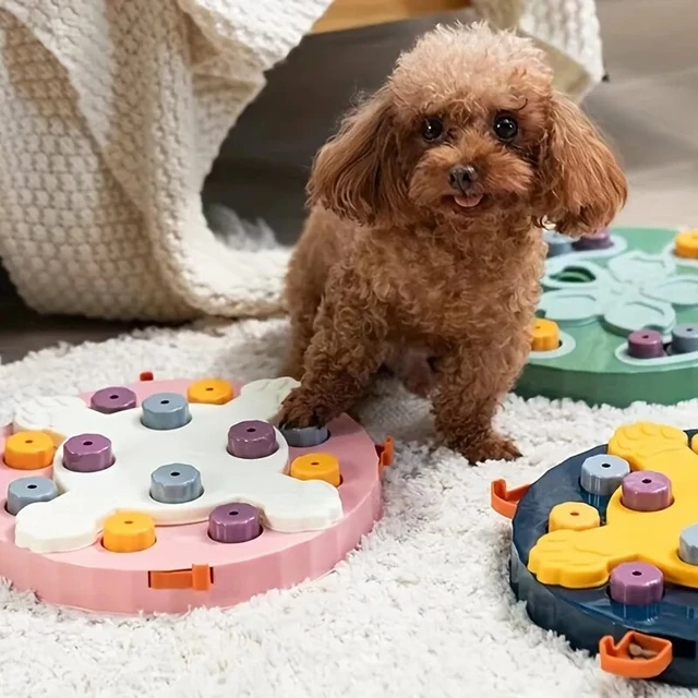 Dog Puzzle Toys Interactive Dog Toy For Puppy IQ Training Pet Slow Feeder  To Aid Pets Digestion Smart Dogs Treat Dispenser - AliExpress
