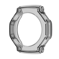 Soft TPU Protective Smartwatch Case - Bumper Shell Frame Cover Protector Accessory - Amazfit T - Rex 3 (Black)