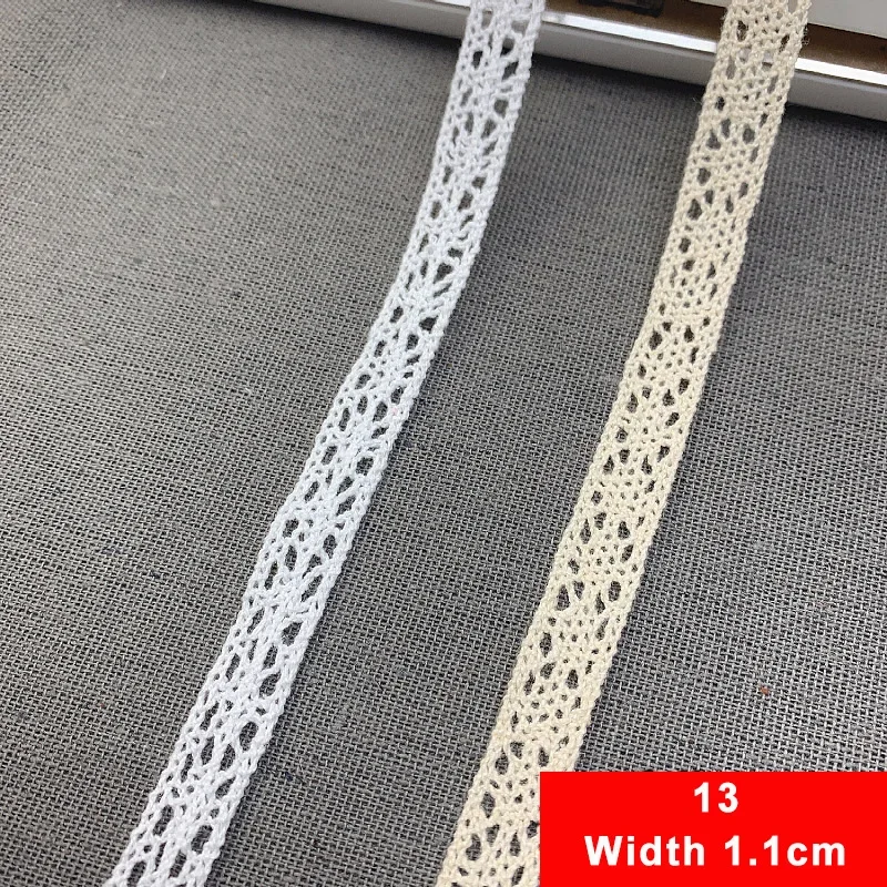 Ruban De Dentelle De Coton Au Crochet Blanc : Mariage