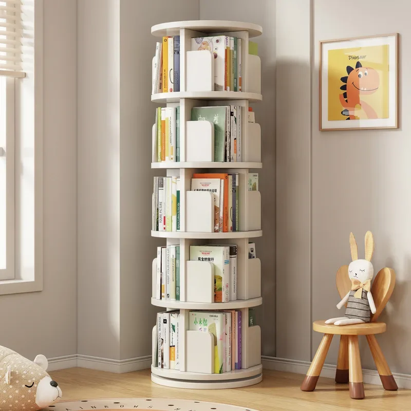 Assemble Bookshelf 360° Rotating Environmental Storage Rack Stand Holder  Bookcase Furniture Organizer Shelf Removable Book Shelf - Bookcases -  AliExpress