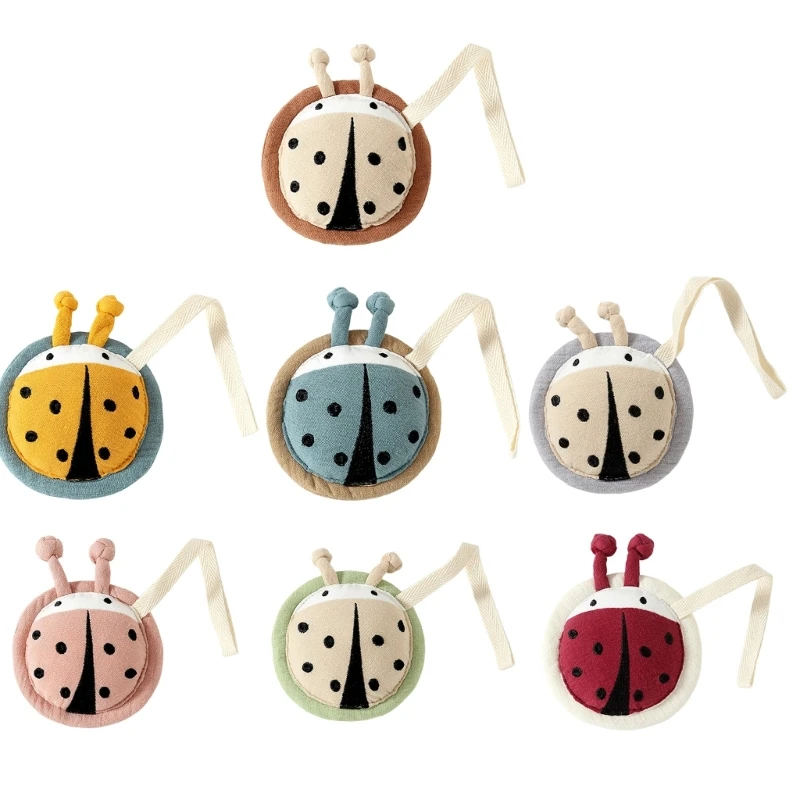 

Baby Rattle Toy Soothing Ladybirds Hanging Mobile Toy Wind Chimes Infant Teething Toy Crib Pendant