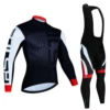 New Cycling jersey Sets 2024 Men's Cycling Clothing Summer Long Sleeve MTB Bike Suit Bicycle Bike Clothes Ropa Ciclismo Hombre 1