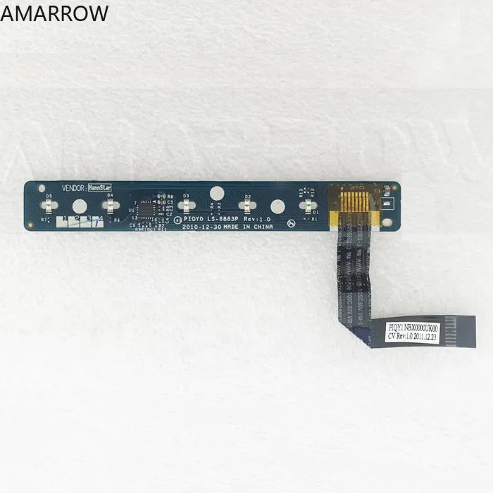 

Original for Lenovo Y470 Y471A Y570 Indicator Board LED Light Board LS-6883P