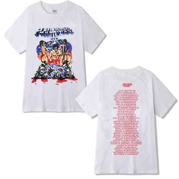 2022 T Shirts Rap Playboi Carti European American Cotton TShirt 2