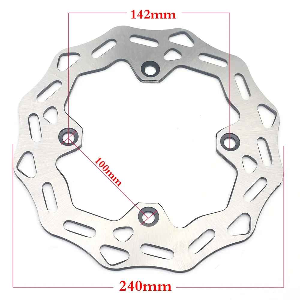 240mm Motorcycle Rear Brake Disc SUZUKI DR650 SET/SEV SP46A/B DR 650 1996-XF650 V/W/X/Y Freewind XF 650 1997-2002 motorcycle brake disc
