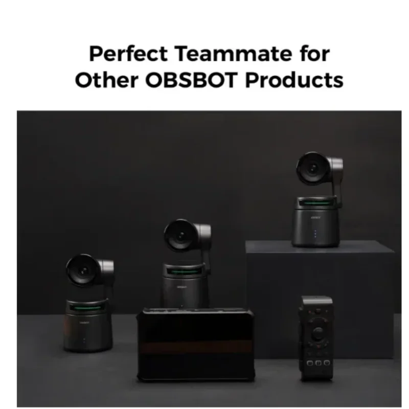 OBSBOT Talent Video Switcher Monitor Encorder Recorder Video Mixer with 7 Inputs, Live Streaming to NDI/RTMP/SRT/YouTube