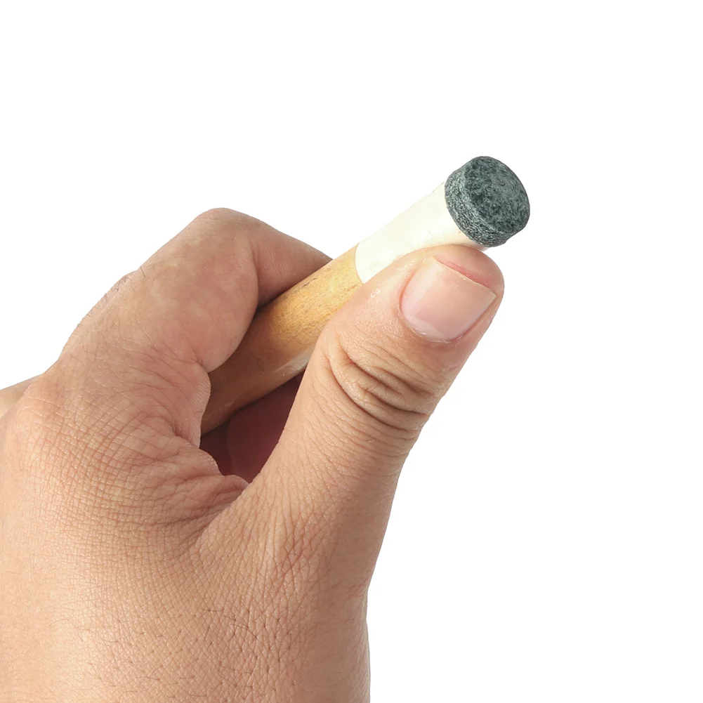 5Pcs 13MM Billiard Pool Cue Tips M Hardness Table Billiard Snooker Cue Stick Tip Snooker Billiard Cue Entertainment Accessories