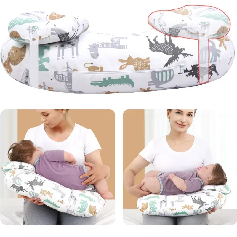 Newborn Lady Pillow Waist Support Feeding Pillow Breastfeeding Multi-functional Baby Mother Care