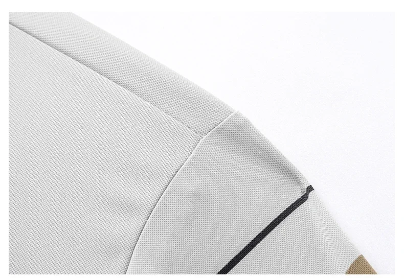 BROWON Brand 2025 Summer Men Polo Shirt Short Sleeve Lapel Collared Smart Casual Striped Office Polo Tops Tees for Men 29 Sca69d64a344f4149801b84c2e9816b55g