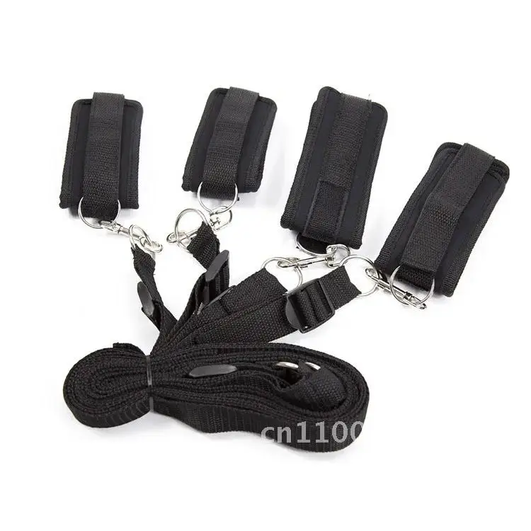 Sex Toys Bed Restraints Sex Full Body Bondage Fetish Kit Love Hand Ankle Cuffs Adult Games Erotic Products for Couples