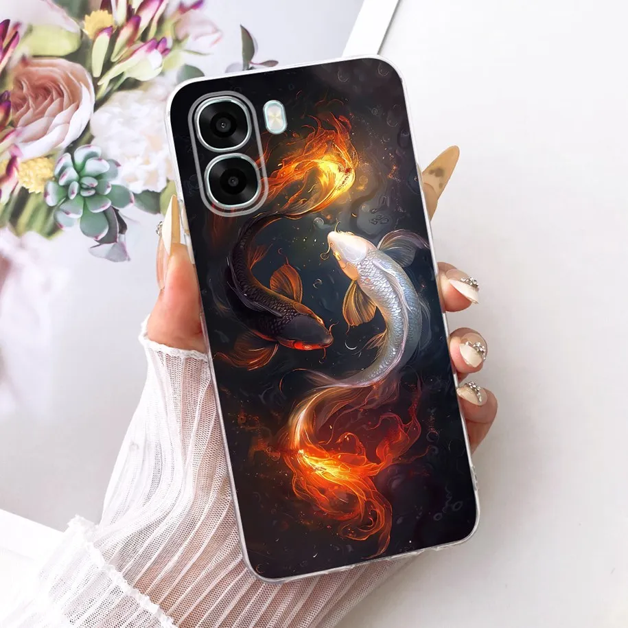 Luxury Dragon Cartoon Soft Silicone Phone Case - 6.75