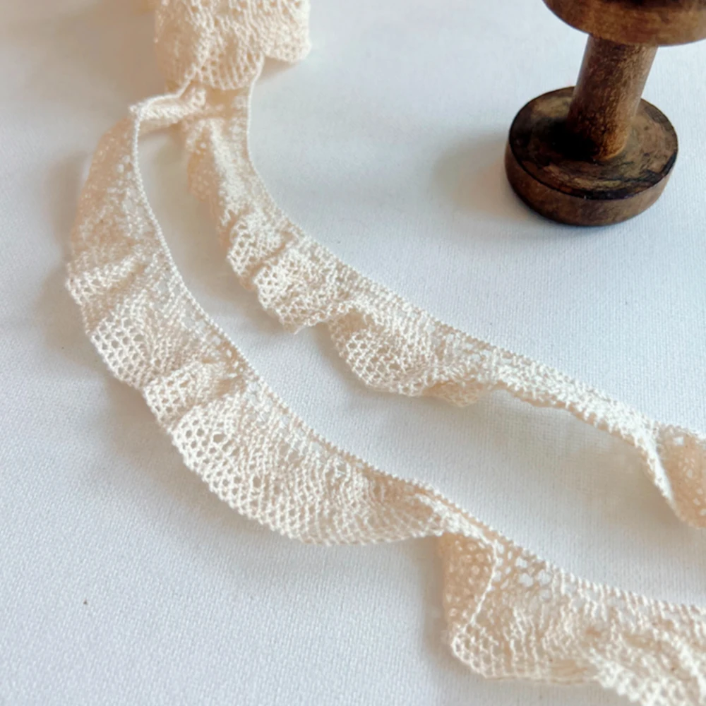 25Yards25cmElasticCottonLaceTrimSewingAccessoriesHandmade