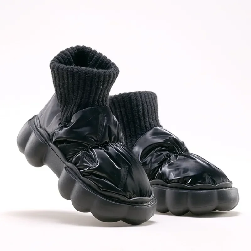 Women Snow Boots and Ankle Boots Winter Shoes for Women Keep Warm Fur Female Snow Boots Trendy Outside High Heels Light Woman Ankle Boot Botas Femininas