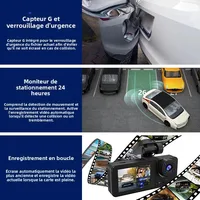 Nouveau 1080P HD WIFI 2/3 caméra Dash Cam pour caméra de voiture enregistreur vidéo voiture DVR avant arrière caméra Vision nocturne accessoires de voiture 6
