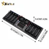 8 Channel 18650 Lithium Battery Capacity Tester Module MAh MWh Digital 18650 Battery Power Detector Tester Module Type-C 2