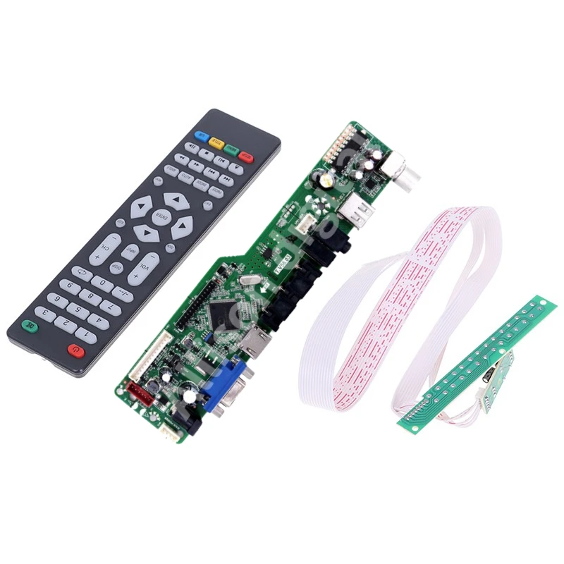 TV, HDMI, VGA, AV, USB Ʈѷ  ̹  ŰƮ, 15.4 ġ LP156WH4(TL)(N1) LP156WH4-TLN2 1366x768 LCD LED ũ, ǰ